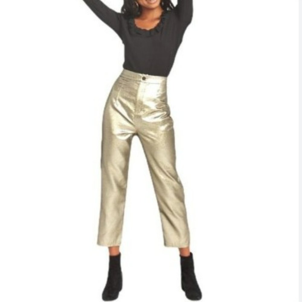 Show Me Your MuMu Hepburn Pant Shimmer and Shine Suiting